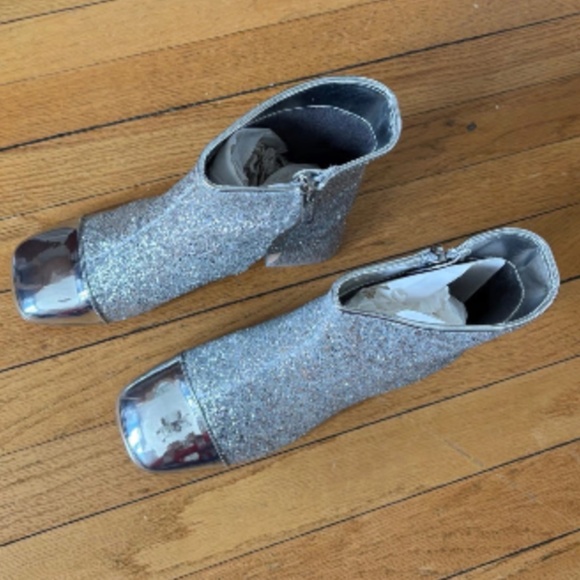 Sam Edelman Circus NY Osten Glitter Ankle Boot NWT - Picture 6 of 7